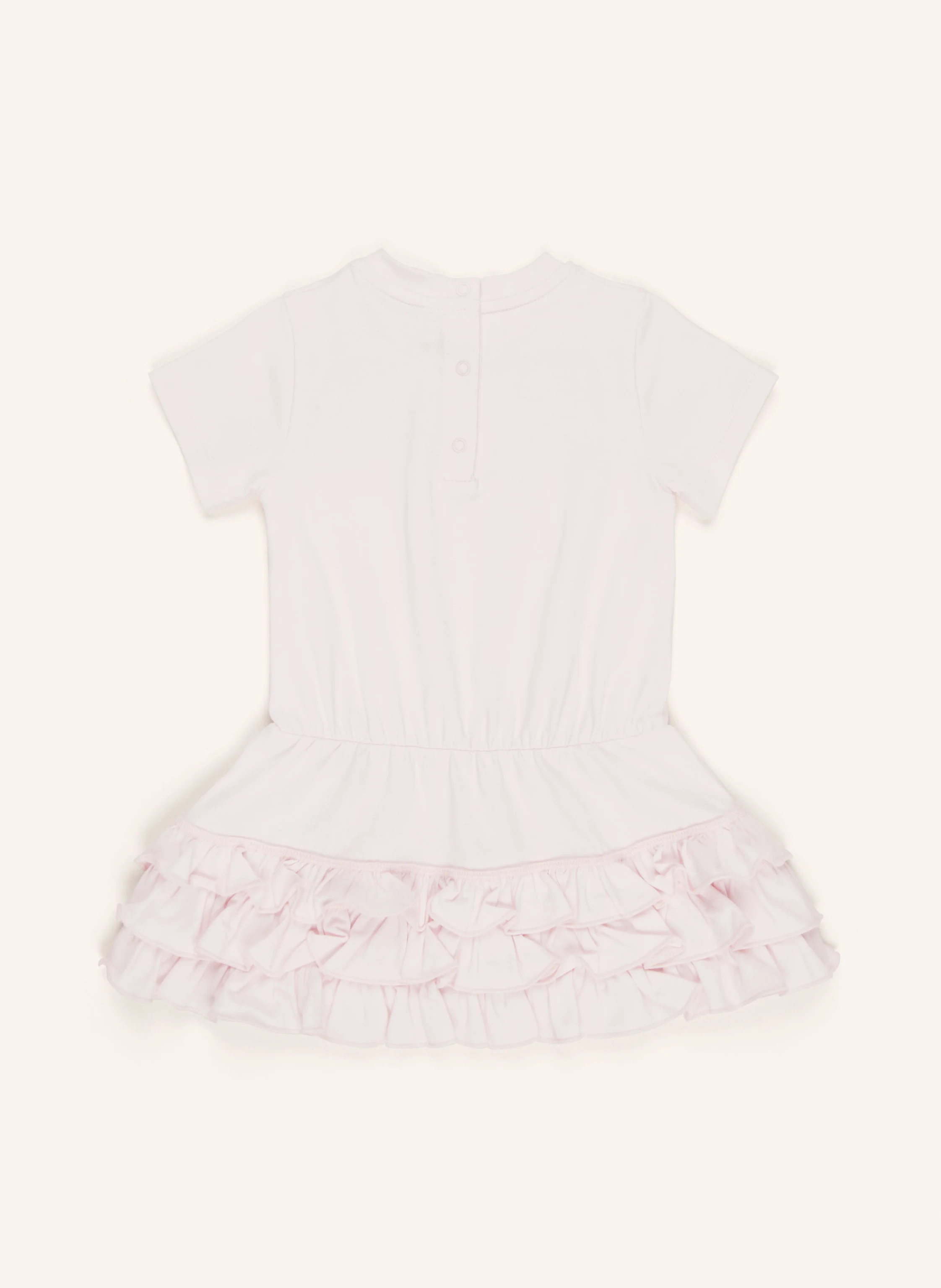 MONCLER enfant Kleid mit Rüschen