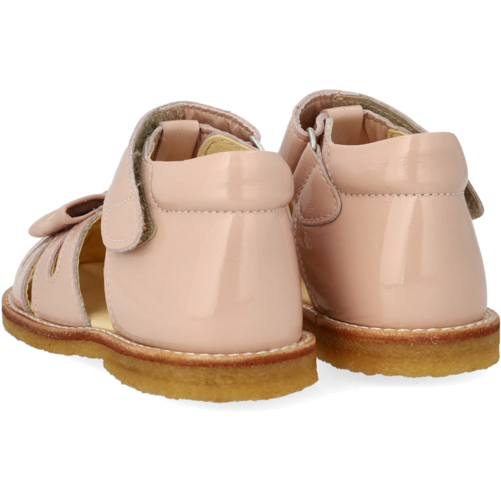 Køb Angulus Rosebud Begynder Sandal Med Sløjfe Og Velcro Lukning
