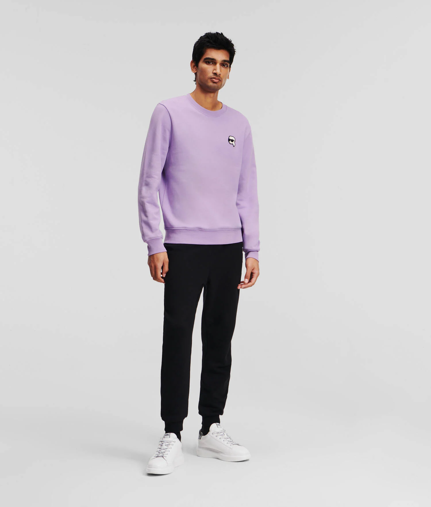 SWEAT-SHIRT AVEC EMPIÈCEMENT KARL IKONIK