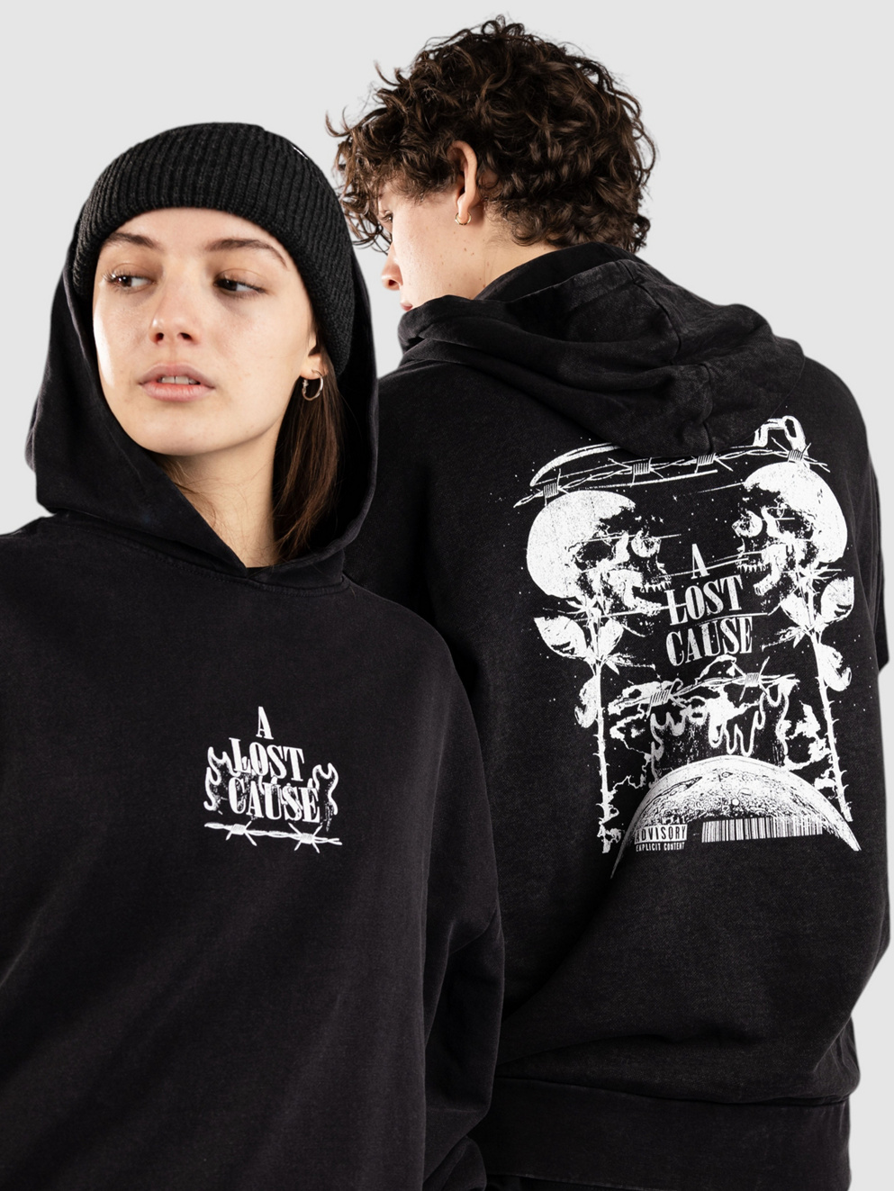 A Lost Cause Rebirth Vintage Hoodie vintage black