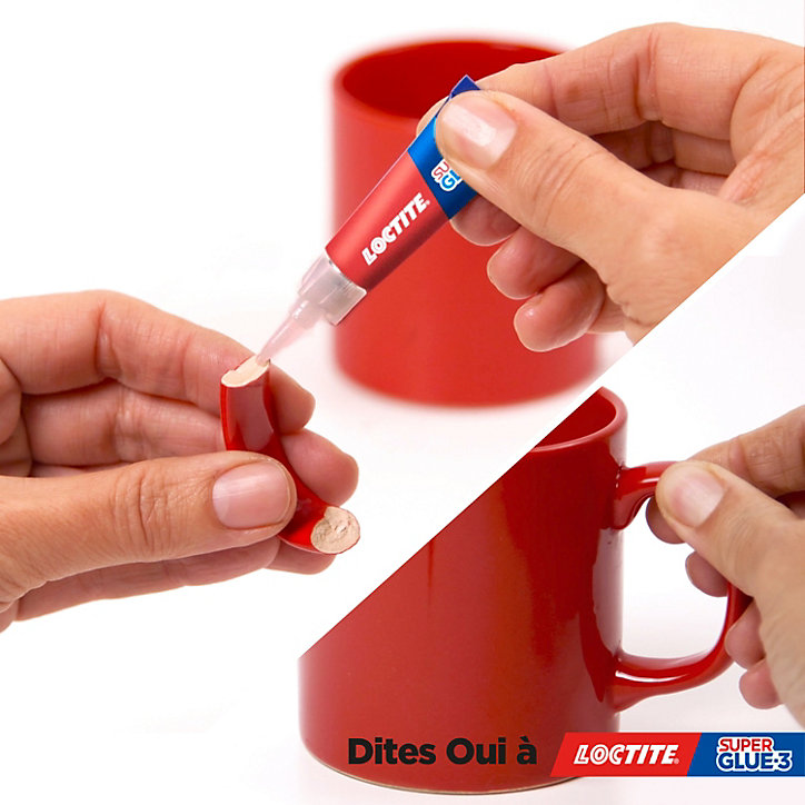 Colle Superglue-3 Universel Loctite 3g, lot de 2 tubes