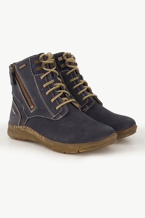 Josef Seibel Leder-Boots, Plüsch, Wechselfußbett, Weite H