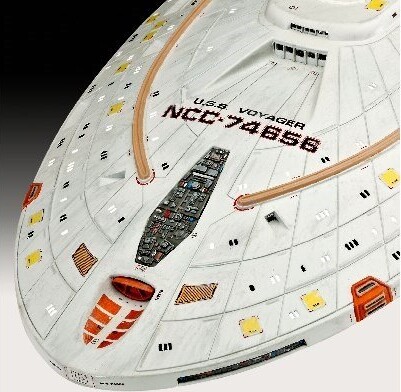 Revell - U.S.S. Voyager Modelrumskib - 1:670 - Level 4 - 04992