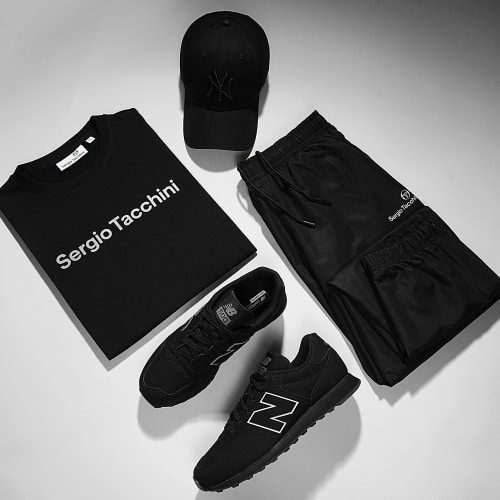 Pantalon Jogging Carson 021 39171 Noir Réfléchissant