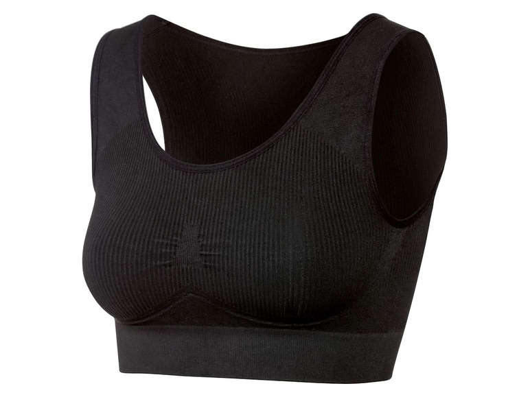 Set van 2 sport-BH's medium-level, naadloos
