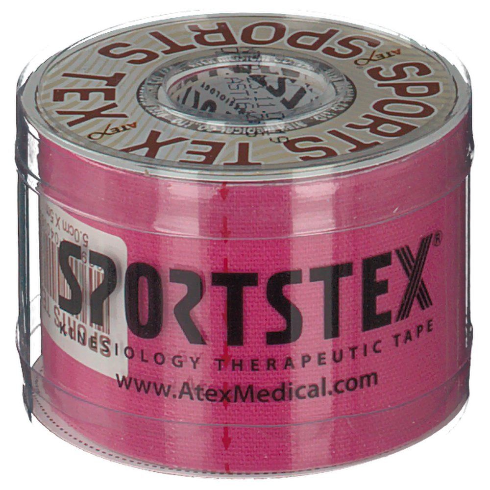 ATEX® SPORTS TEX Kinesiologie Tape 5 cm x 5 m Pink