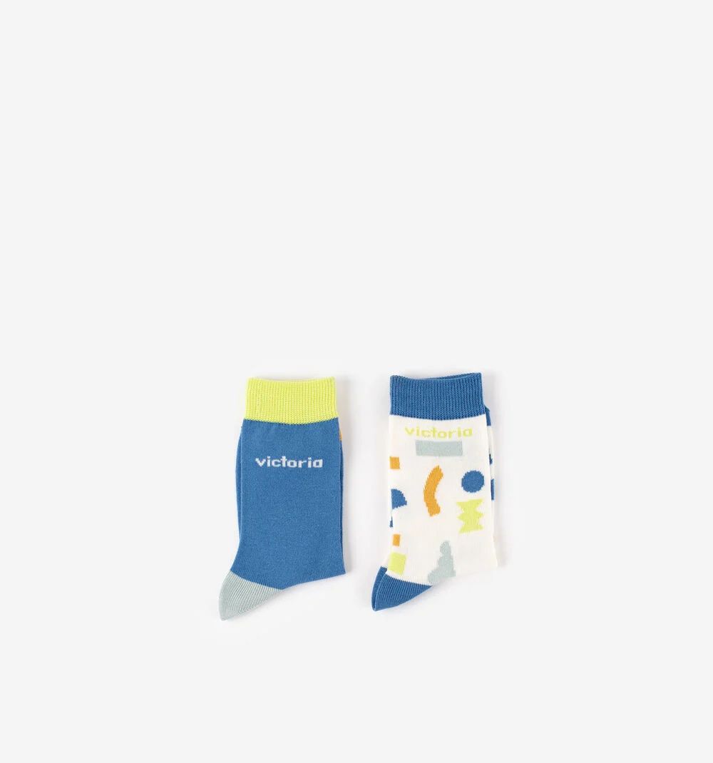 CHAUSSETTES COTON COULEURSAZUL