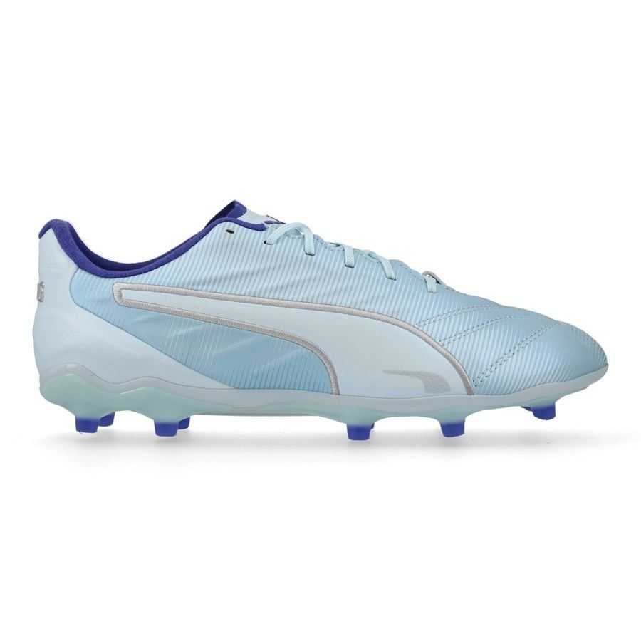 PUMA King Pro FG/AG Light Up - Icy Blue/Turquoise/Lapis Lazuli Femme ÉDITION LIMITÉE