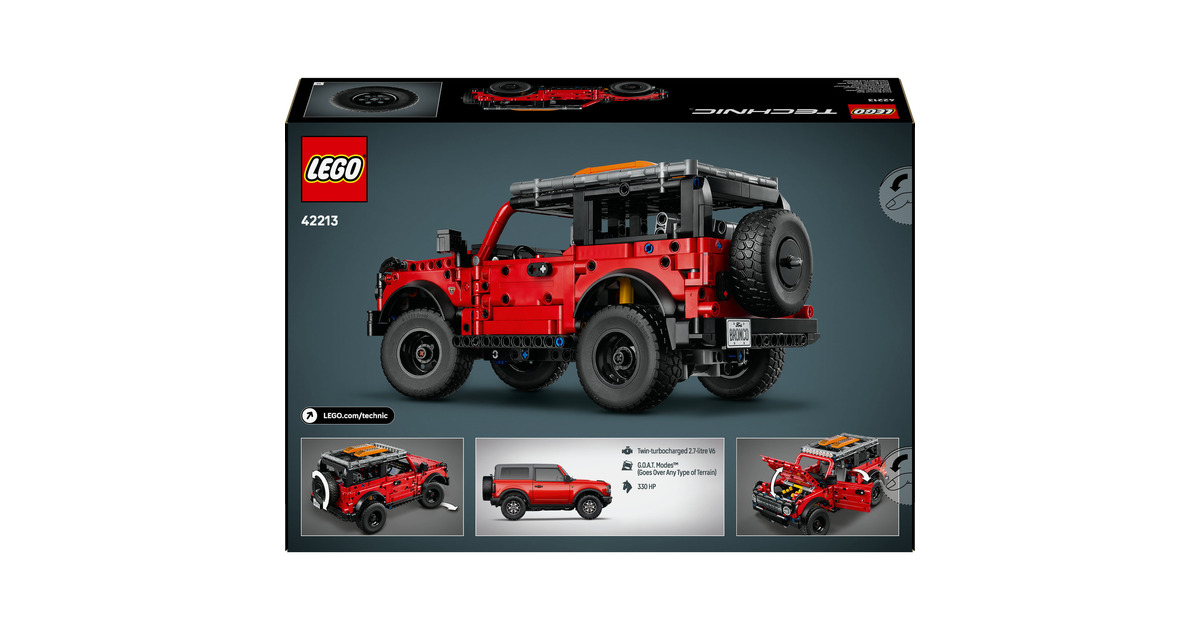 LEGOTechnic - Ford Bronco SUV Constructiespeelgoed  (42213)