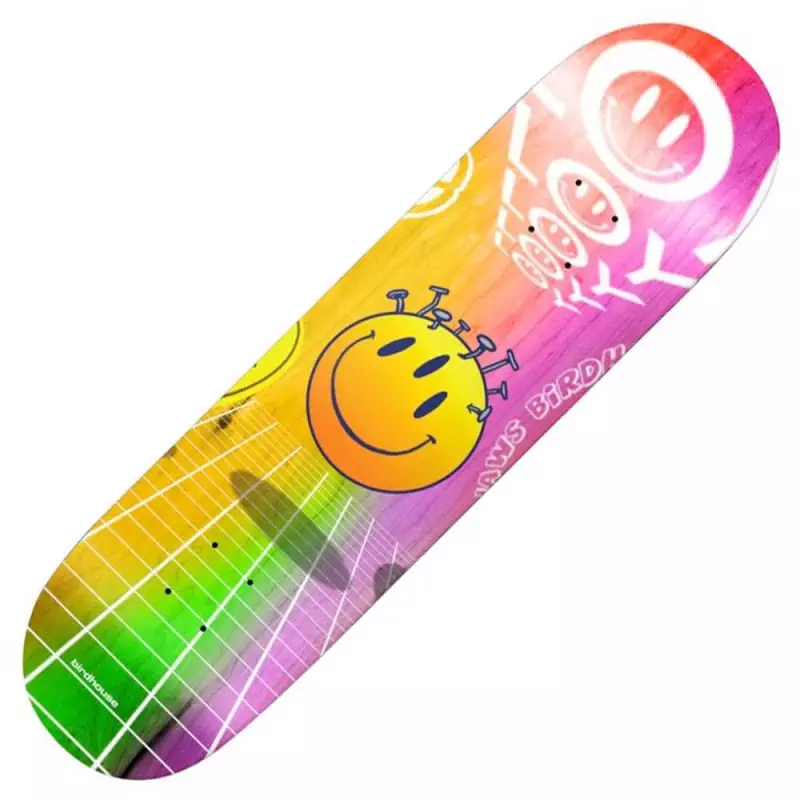 Plateau skate BIRDHOUSE SKATEBOARDS Loy Ravers Multi 8.25