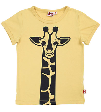 ANIMAL T-Shirt - AnimalHide - Verblasst Yellow Giraffe