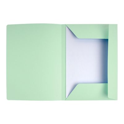 Exacompta Super 210 - 50 Chemises imprimées - 210 gr - vert clair