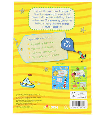 Forlaget Bolden Aktivitätsbuch - Mein lustiges Urlaubsarbeitsbuc