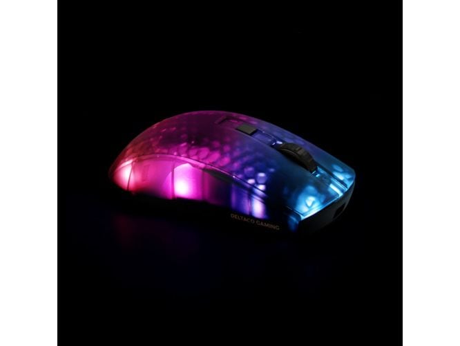 DELTACO Gaming-Maus GAM-145 Schwarz Leichte Gaming-Maus mit RGB Beleuchtung