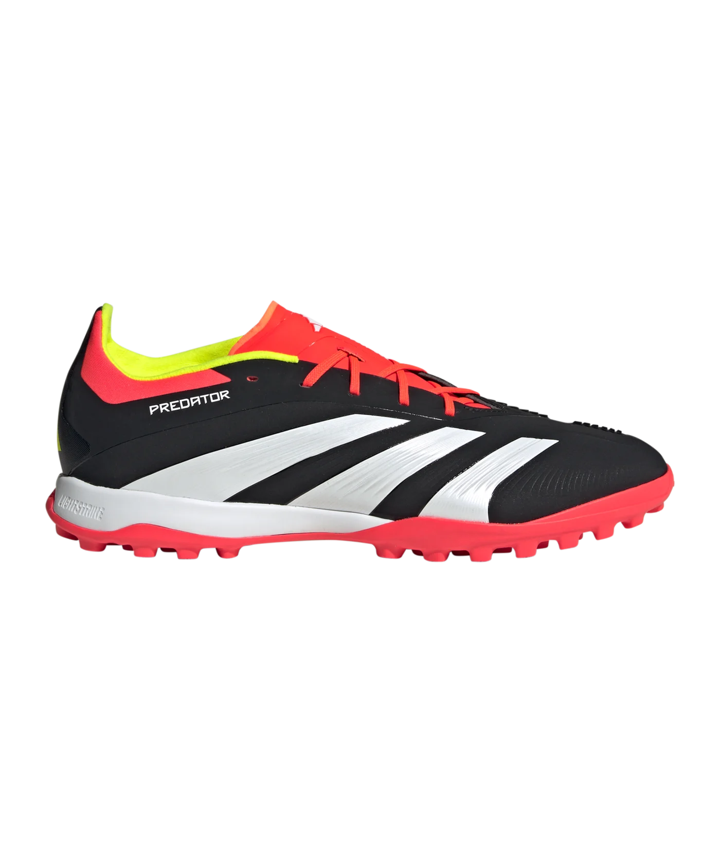 adidas Predator Elite TF Solar Energy Schwarz Weiss Rot