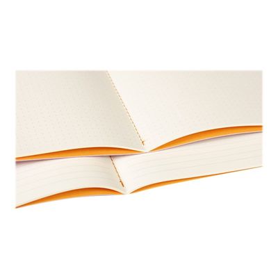 RHODIA Rhodiarama - Carnet de notes A5 - 64 pages - pointillés - orange