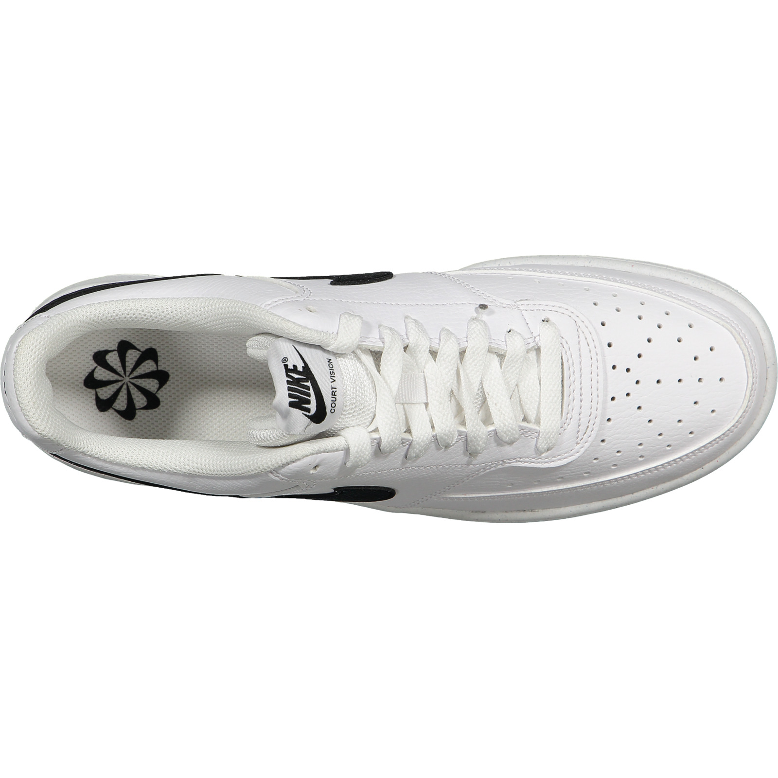 Nike Herren-Sneaker Court Vision Low weiss, 45