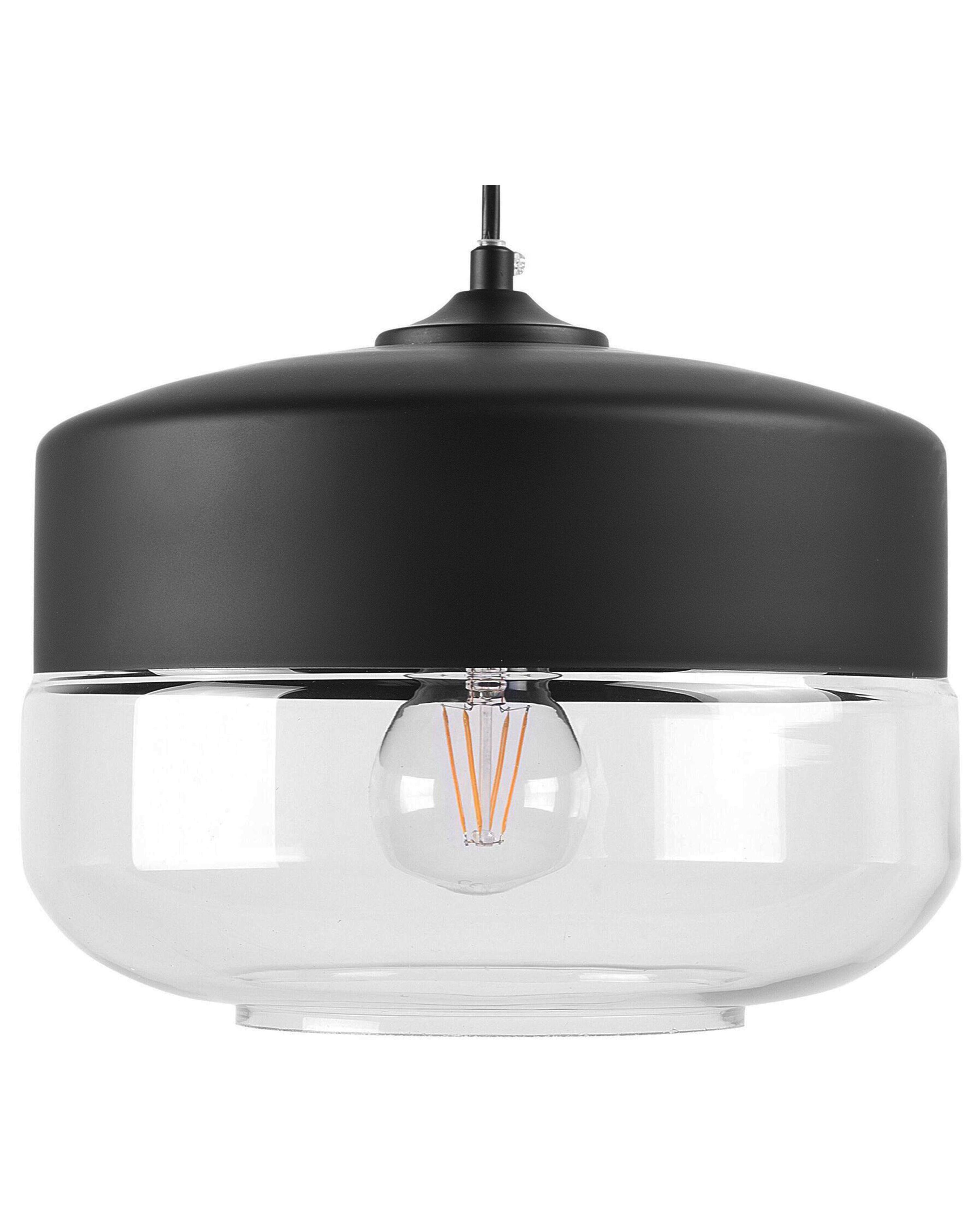Hanglamp MURRAY Glas Zwart