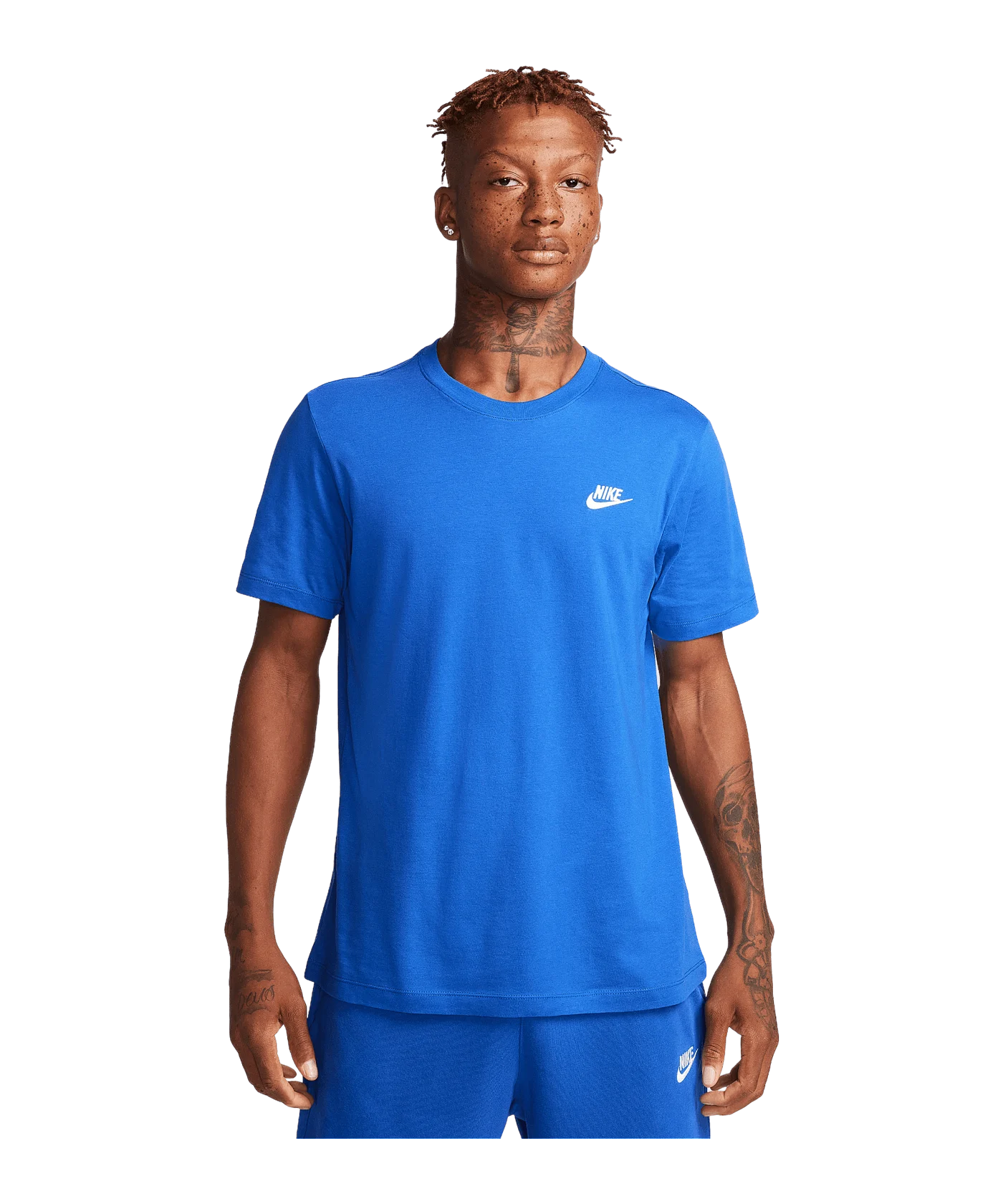 Nike Club T-Shirt Blau F480
