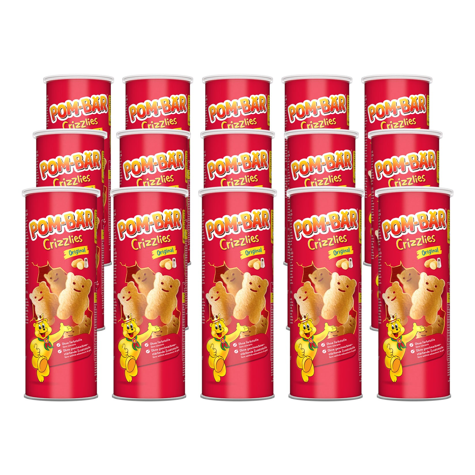 Pom-Bär Crizzlies Original 150 g, 15er Pack