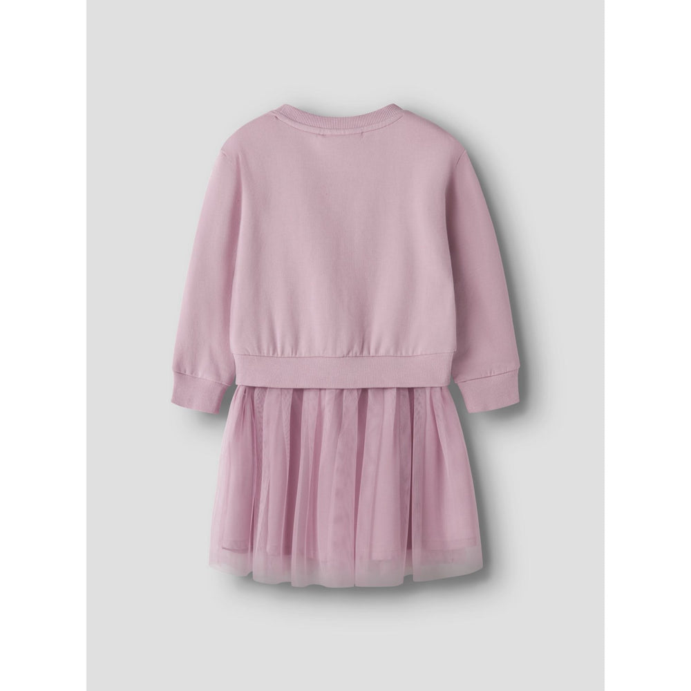 Køb Name It Keepsake Lilac Nmfobana Hellok Nreg Swe Dress Bru Sky