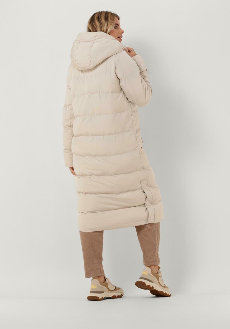 CIRCLE OF TRUST ecru circle of trust gewatteerde jas vita coat