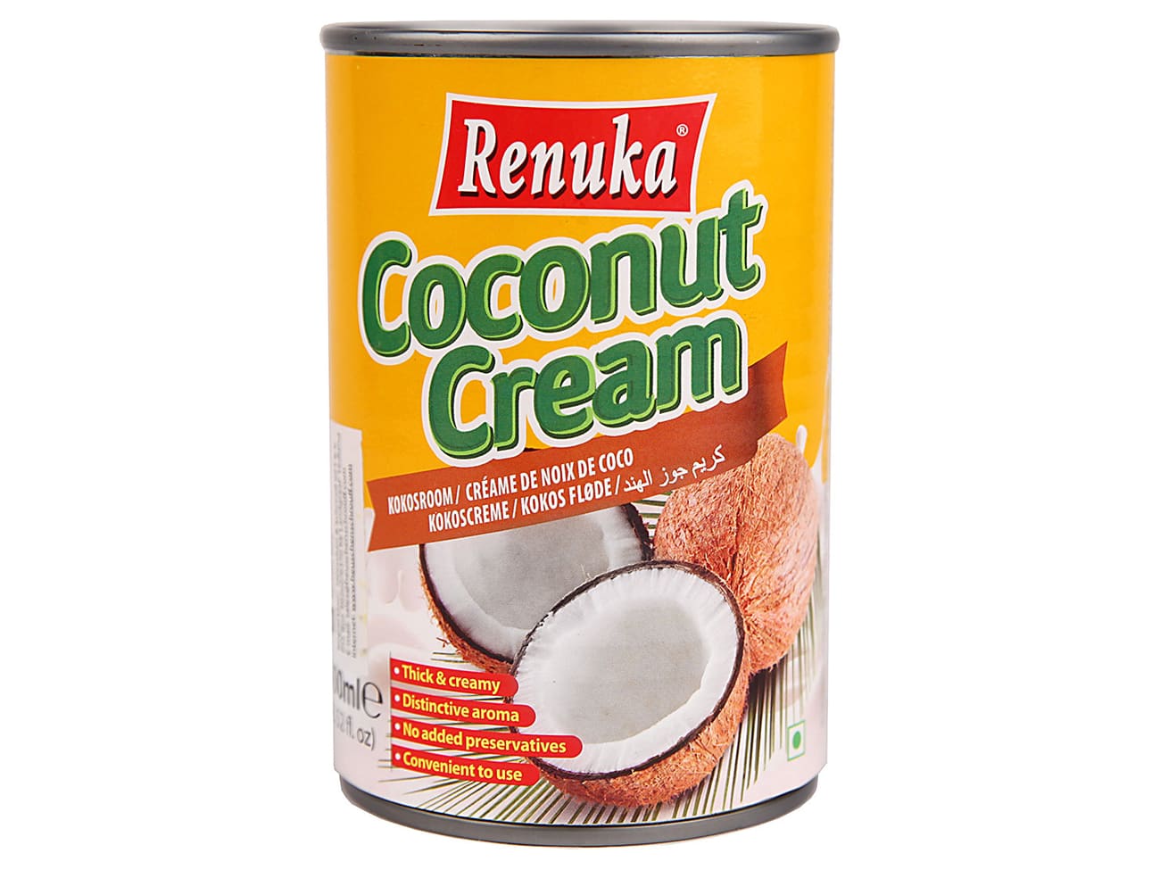 Crème de coco à 80%