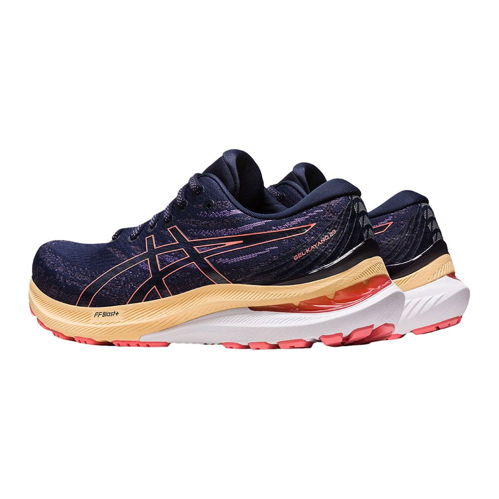 Asics GEL-KAYANO 29 - Chaussures running Femme midnight/papaya