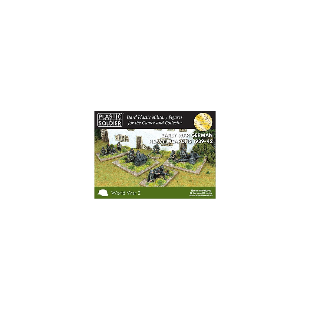 15mm Early War German Heavy Weapons 1939-42