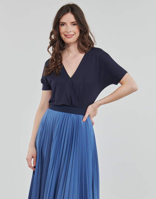 Esprit - CLT wrap tshirt - Marine