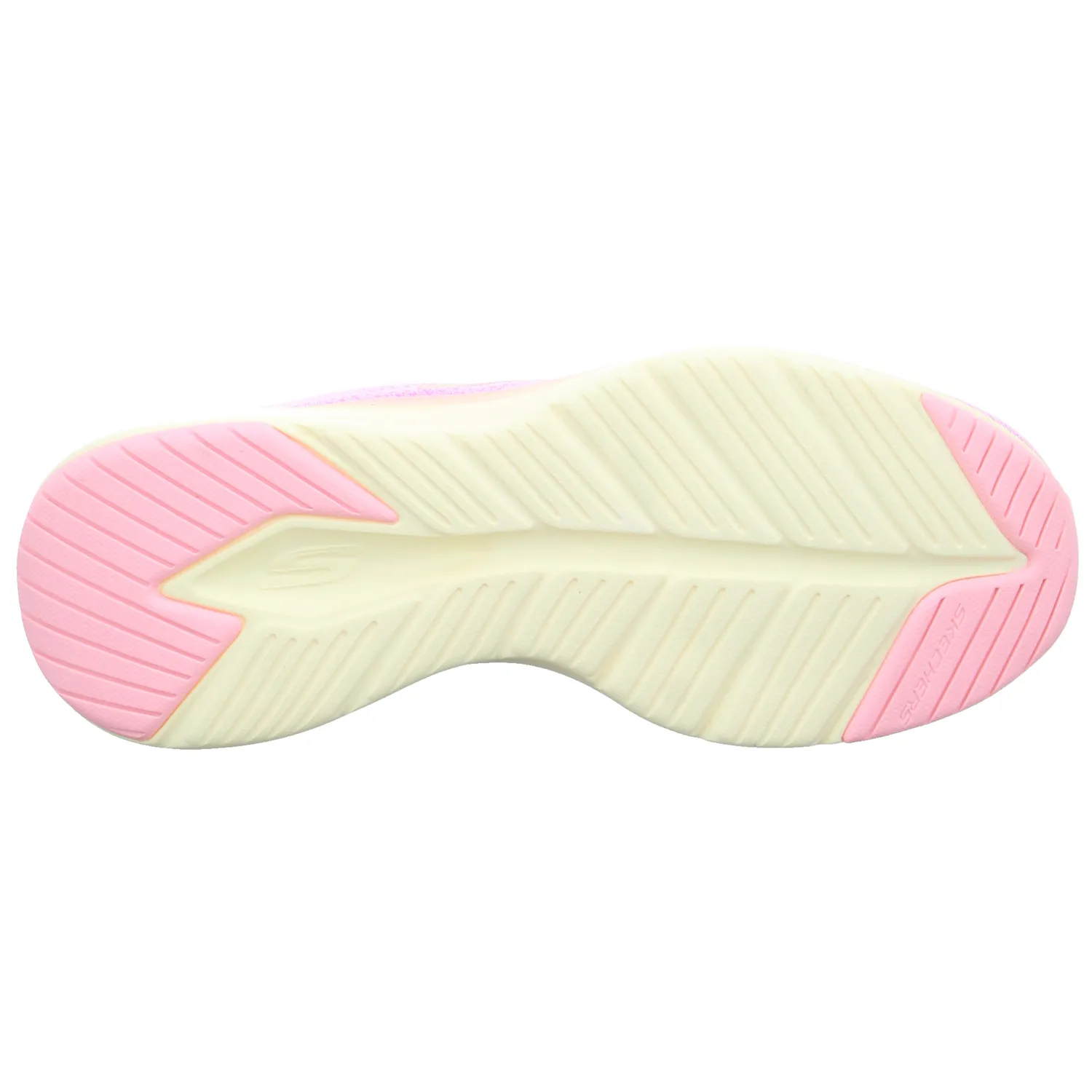 SKECHERS Sneaker Pink Textil  mit Memory Foam