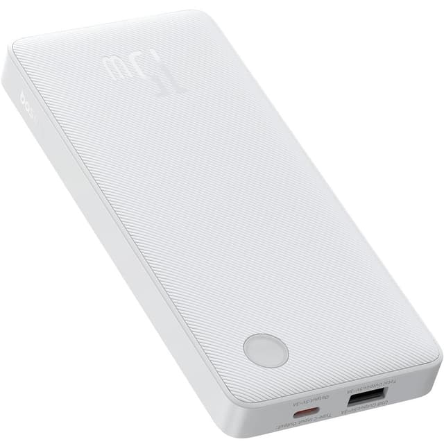 Baseus Airpow Lite Powerbank 10000mAh 15W Hvid