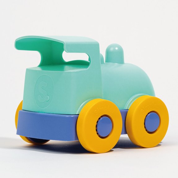 Train à promener vert - l'explorateur