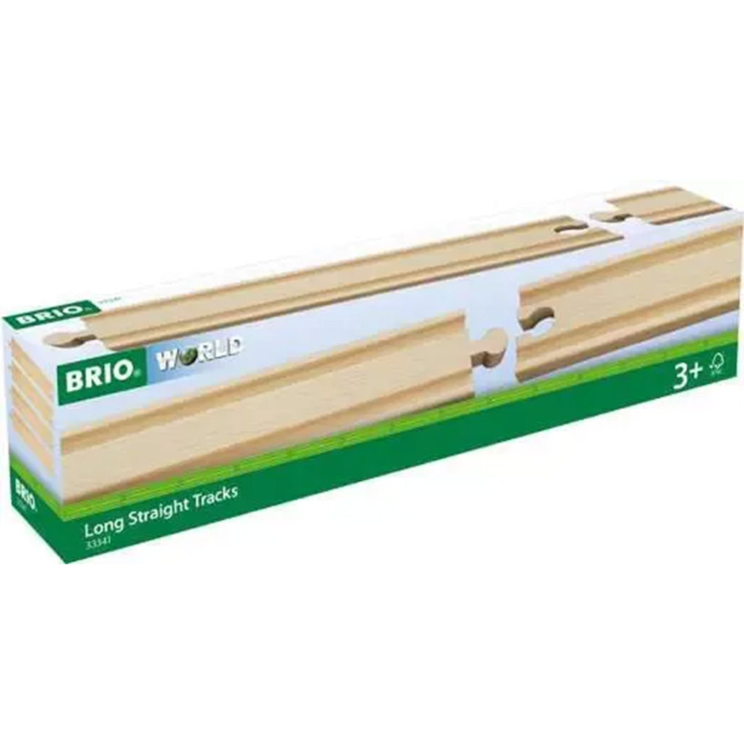 brio lange rechte rails - 4st