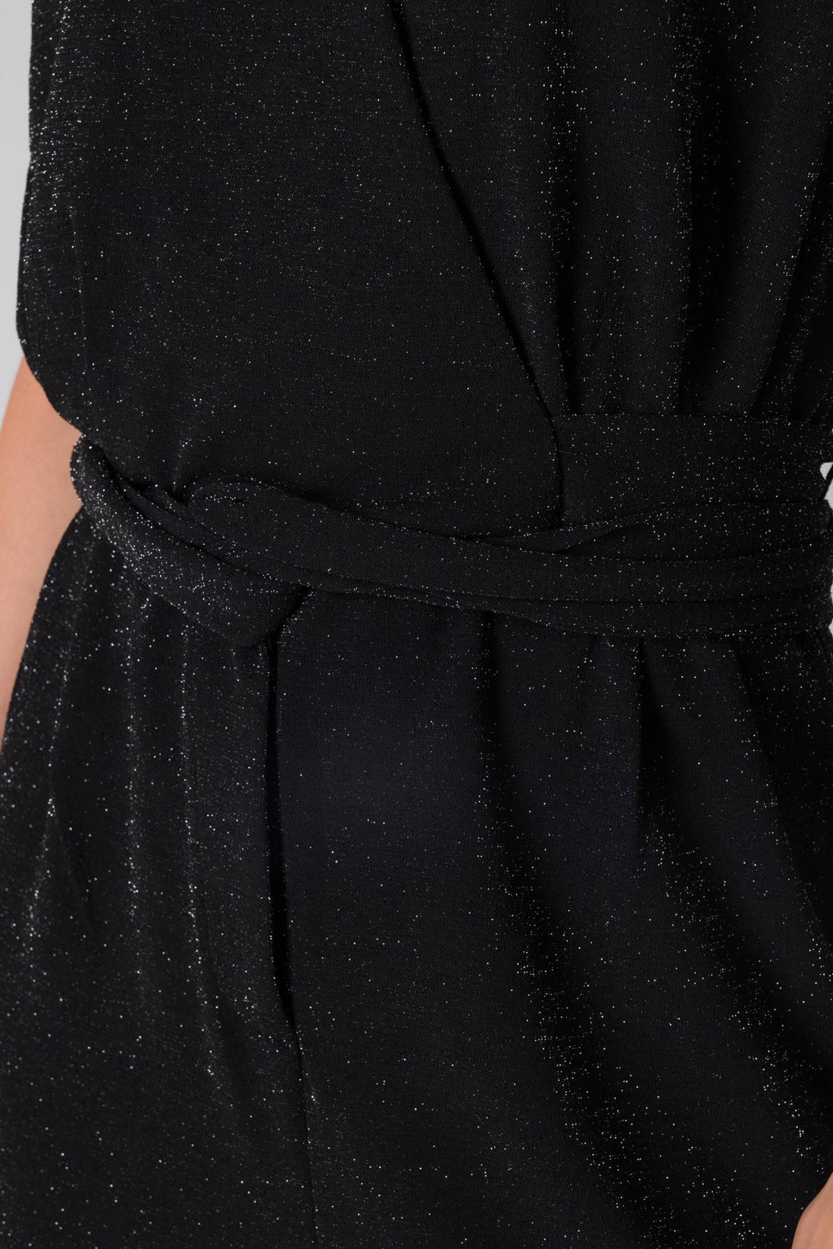 Yest jumpsuit zwart/zilver