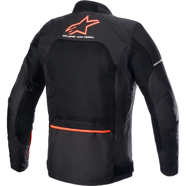 Alpinestars - Blouson Viper V3 Air Noir / Rouge fluo