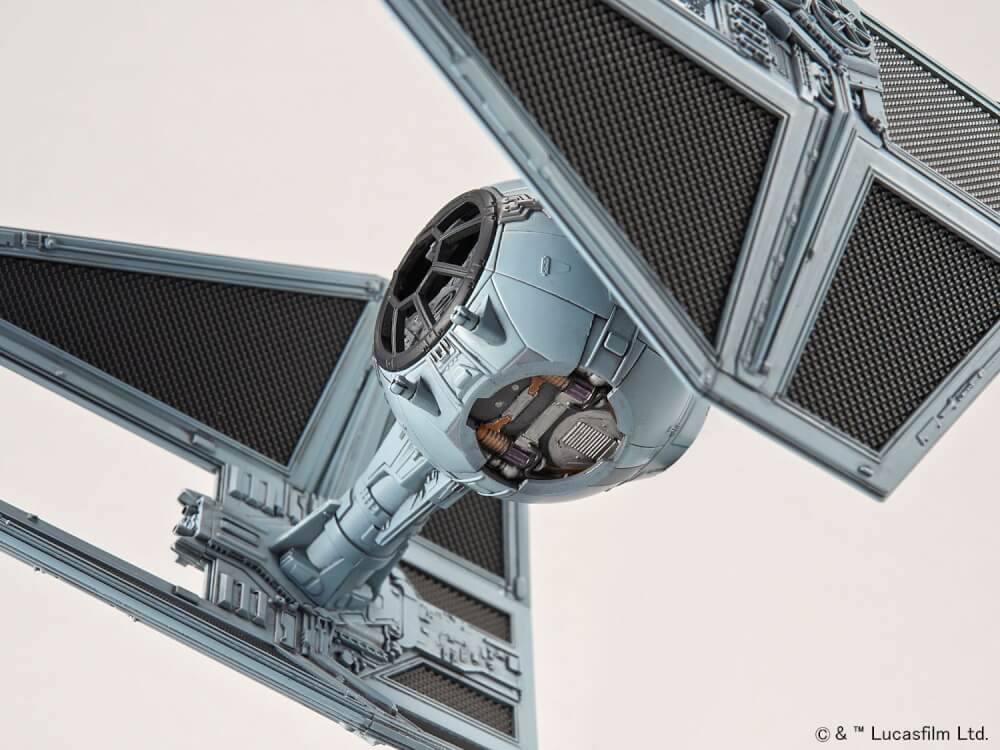 BANDAI TIE Interceptor , Bandai Modellbausatz zum Zusammenstecken Star War