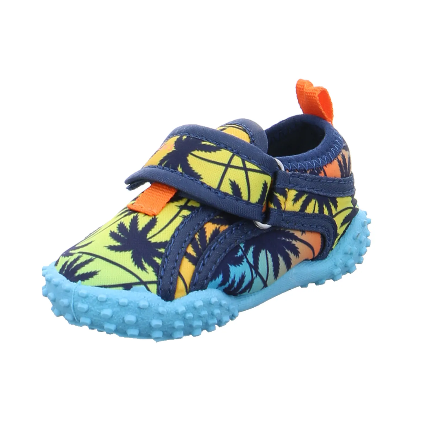 PLAYSHOES Kleinkinder-Sandale wasserfest Multicolor Textil  Badeschuh