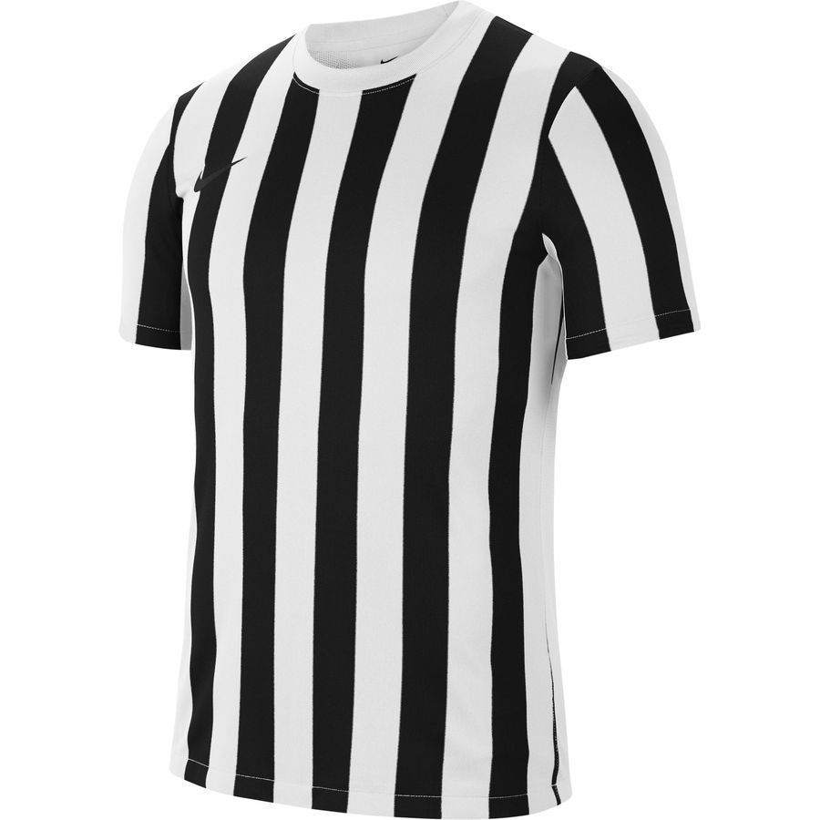 Nike Maillot DF Striped Division IV - Blanc/Noir