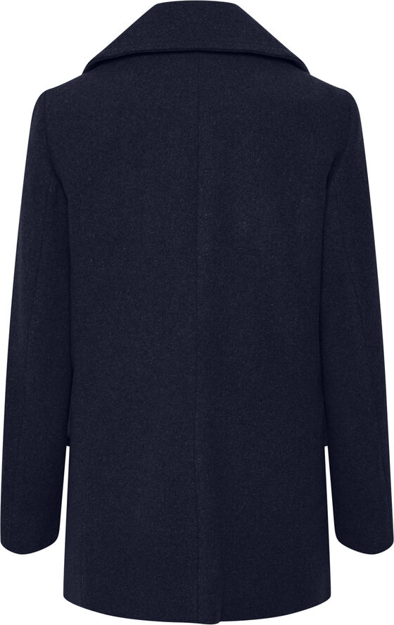 InWear PerryIW Sailor Coat Marine blue melange
