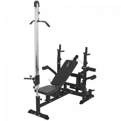Estação de trabalho universal Gorilla Sports com alça retrátil