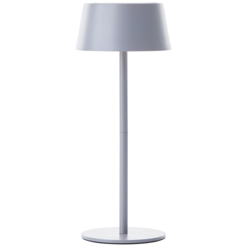 Brilliant USB oplaadbare tafellamp Picco 4W grijs