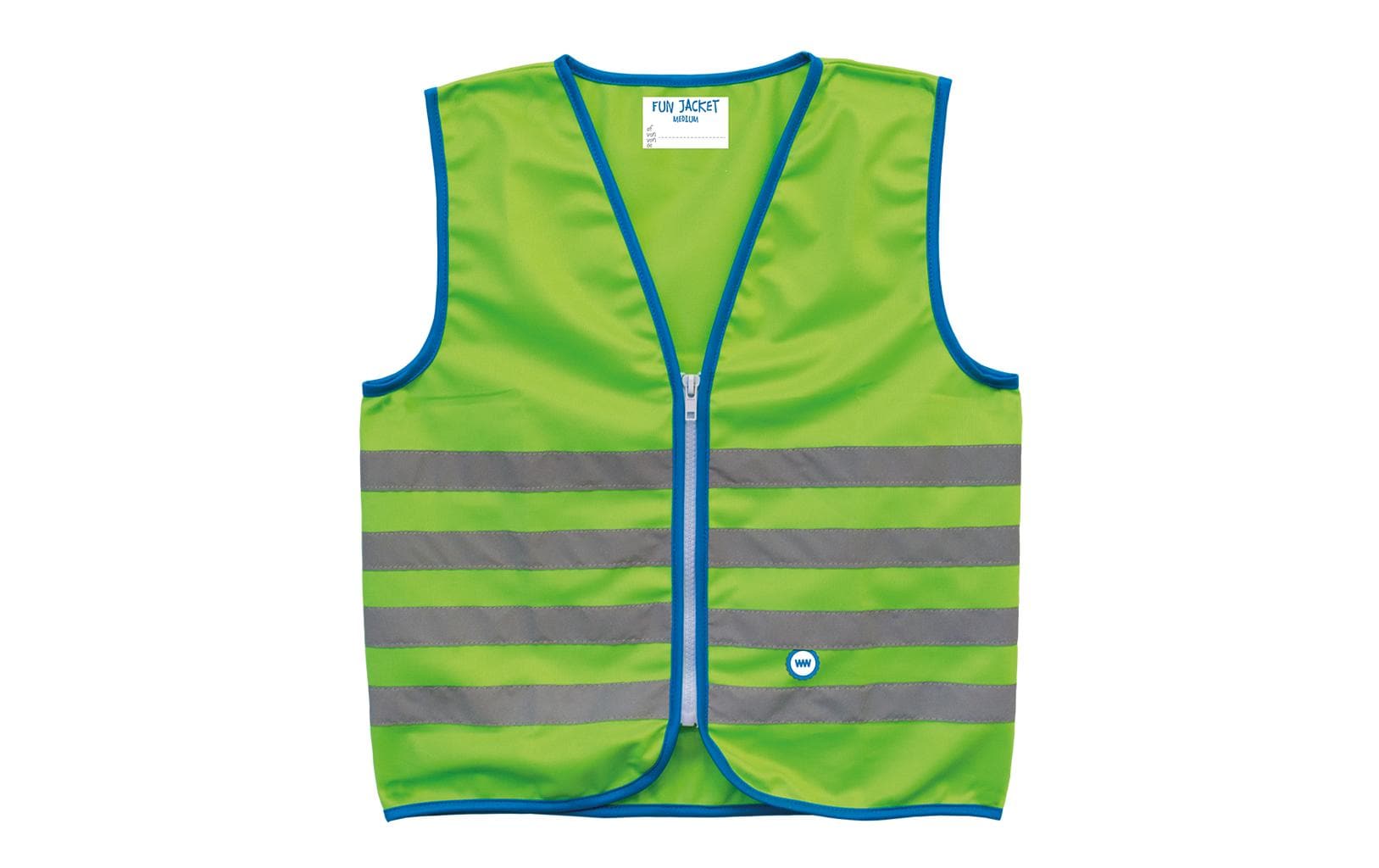 Reflexweste Fun Jacket L, GrünSicherheitsweste für Kinder