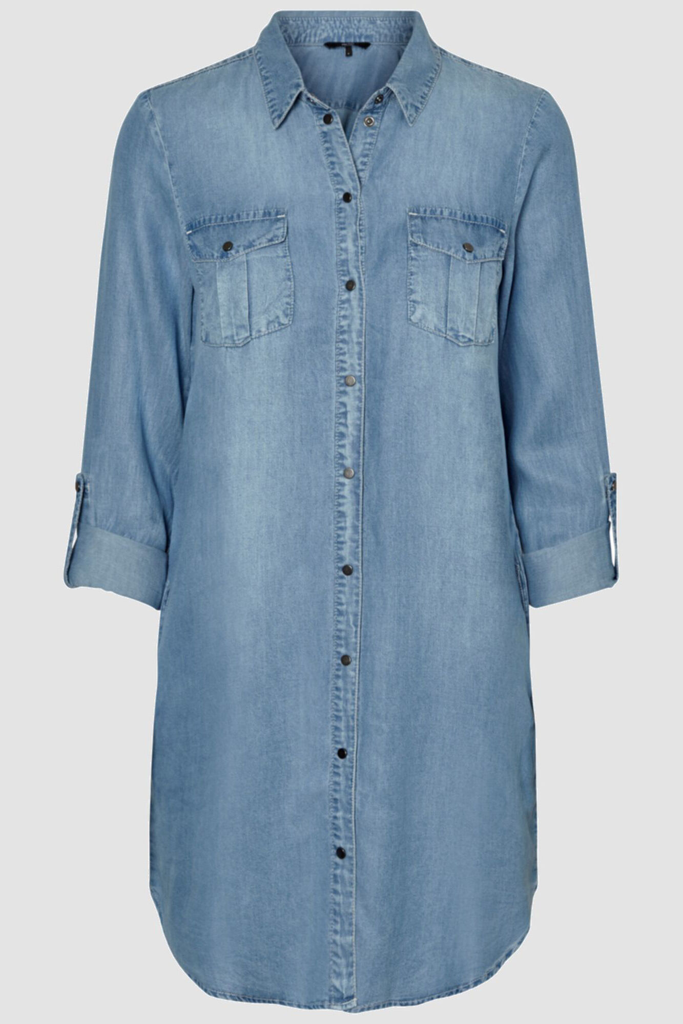 Vestido camisa jeans TENCEL™ - Azul