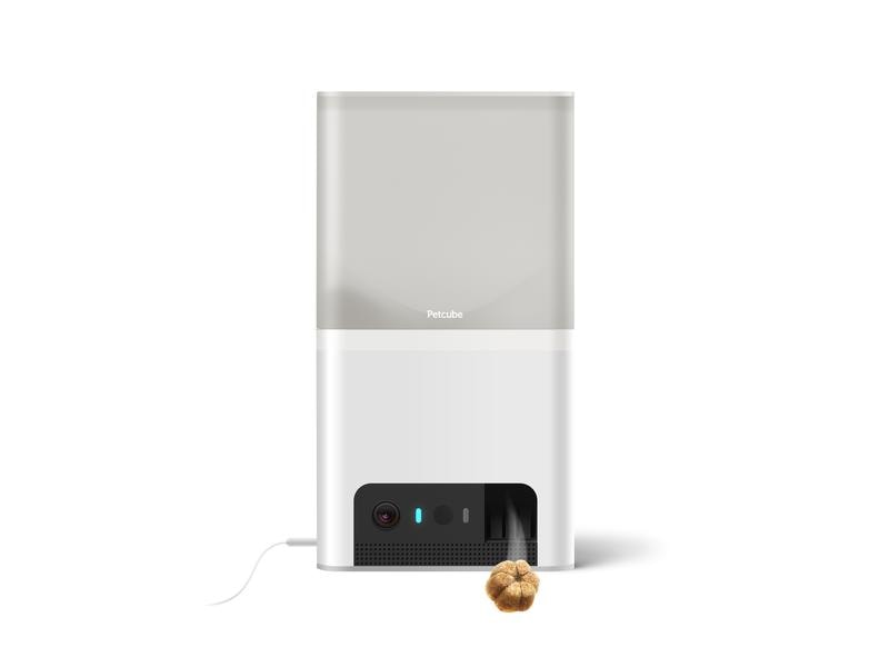 Petcube Haustierkamera Bites 2 Lite Haustierkamera mit Leckerli Ausgabe