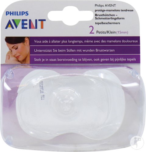 Philips Avent Protège-Mamelons Petit 2 Pièces (SCF153/01)