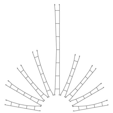 Viessmann - Fahrdraht 360 mm, 3 Stück, Spur H0