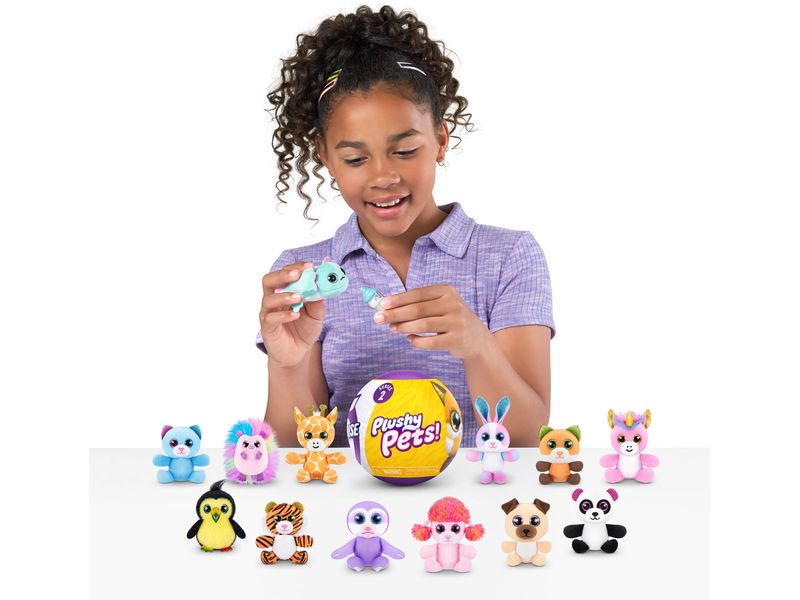 Zuru 5 Surprise Plushy Pets Series 2 assortiert Überraschungs-Plüschtiere