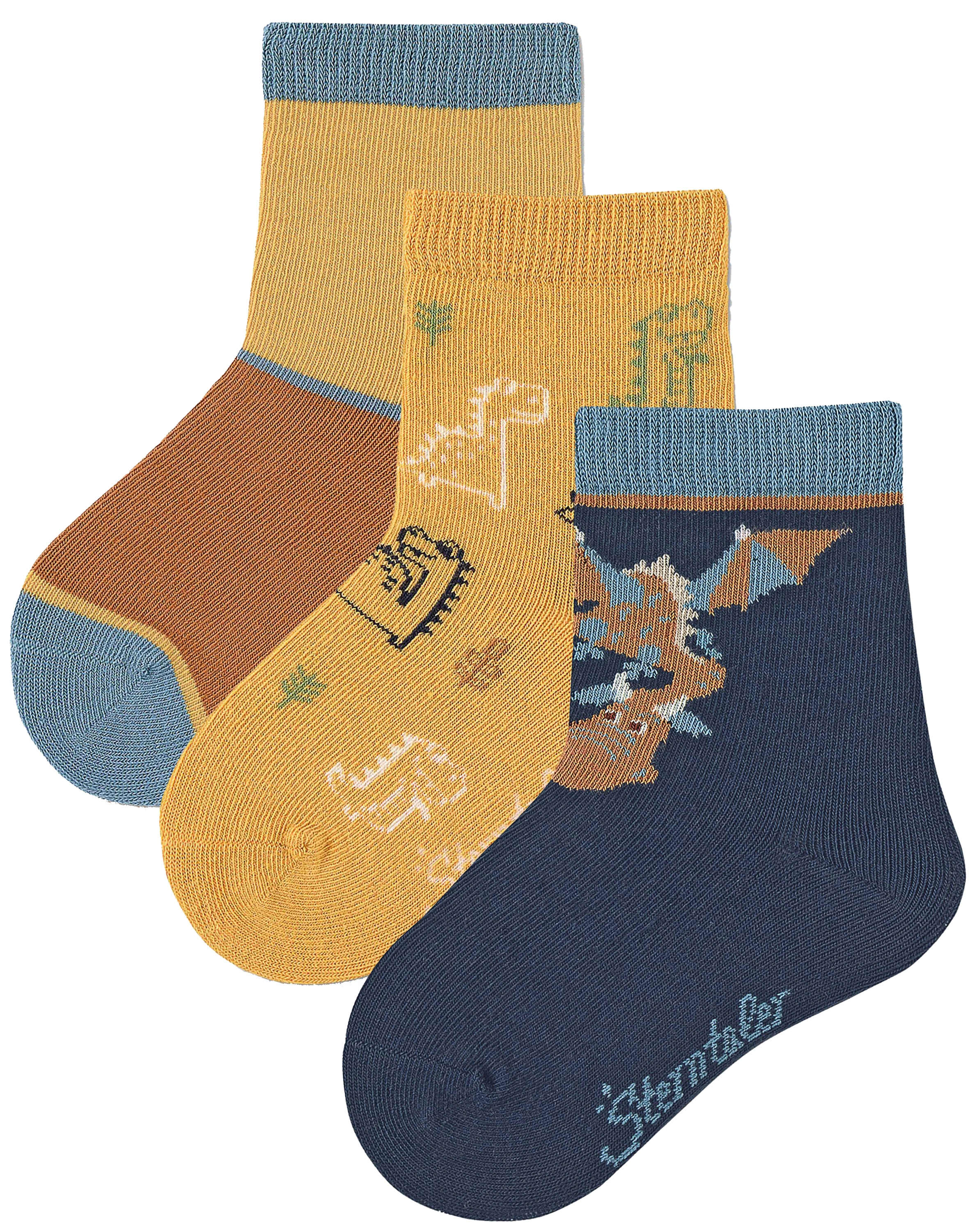 Socken DRAGON 3er Pack in marine