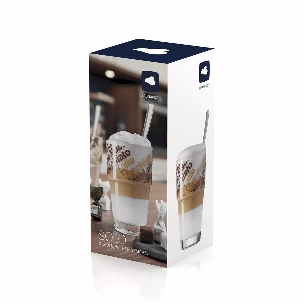 Latte-Macchiato-Set Solo 4tlg.